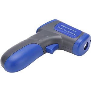 Industrial Tachometer, Digital Photoelectric Tachometer, Contactless Tachometer Gun Tachometer Portable Motor Speedometer Gun Photo Tachometer with LCD Digital Display