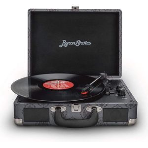 Vinyl draaitafel met Bluetooth - 3 snelheden, interne luidspreker en vintage design