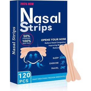 Solacis Neusstrips - Neusstrips snurken - Neus strips - Tegen snurken - Anti-Snurk - Must have voor tijdens het slapen!