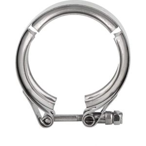 Allecto Plus - 2.5 inch RVS Uitlaatklem voor Auto V-Band Turbo Downpipes Racing Pickup Truck-Rick Vervanging
