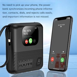 Xcruiser 10000mAh 3 In1 Smart Powerbank Support Bt Call Music Audio Recording Fast Charging Mini Portable Power Bank