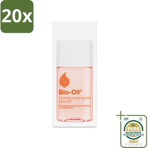 20 x Bio-Oil Huidverzorgingsolie 60 ml - Grootverpakking - Bio-Oil - Littekens - Huidstriemen - Pigmentvlekken - Huidverzorging
