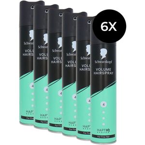 Schwarzkopf Volume Hairspray - 6 x 250 ml