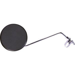 Simson Stuurspiegel Groot Met Reflector 11 Cm Zwart