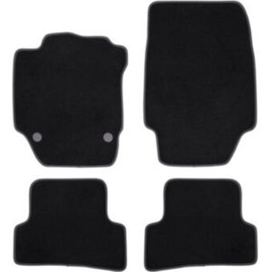 Complete set op maat gemaakte matten in zwart PVC/TPR NORAUTO - Citroën C4