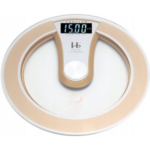 Slanke LED Digitale Personenweegschaal - Glas, 180kg Nauwkeurig