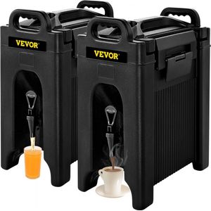 Geïsoleerde Drankautomaat Dispenser voor Warme Koude Dranken 38L 2ST NSF