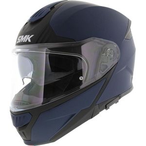 SMK Gullwing Mat Yamaha Blauw Systeemhelm - Maat XXL - Helm