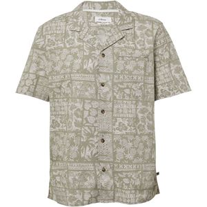 s.Oliver - Hemd - Korte Mouwen - Resort Pasvorm - Zomer Dessin
