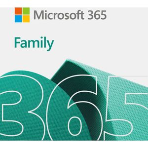 Microsoft 365 Family - Office voor 6 gebruikers – NL – 1 jaar abonnement – download