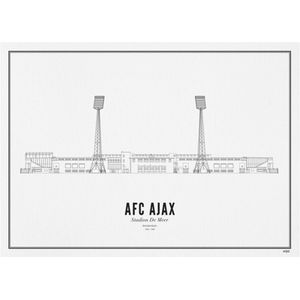 Ajax-print Stadion De Meer A3