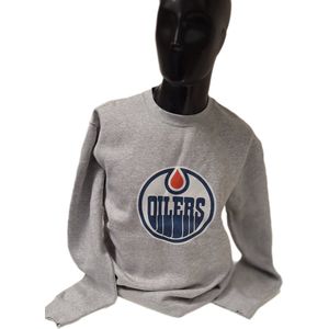 EDMONTON OILERS-CREWNECK-GREU-3XL