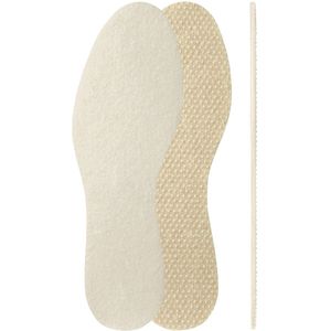 Pedag - Merino Magic Step - Binnenzool - Zwart - Traagschuim - Merinowol