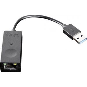 Lenovo Ethernet to USB Adapter - USB 3.0 - Zwart