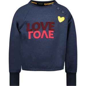 Like Flo - Sweater Danee - Indigo melee - Maat 104