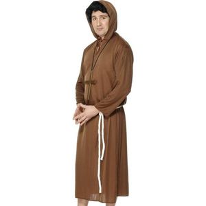 Monnik priester kostuum voor heren - religieus verkleedpak gewaad  52/54