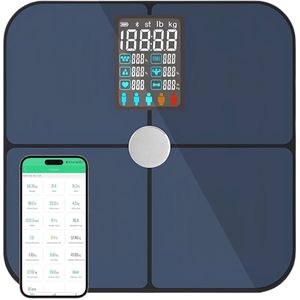 Digitale Personenweegschaal met Lichaamsanalyse en Bluetooth Verbinding