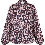 SisterS point Blouse Gada Sh50 18357 Red/leo Dames Maat - XS