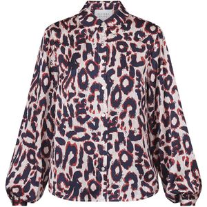 SisterS point Blouse Gada Sh50 18357 Red/leo Dames Maat - XS