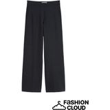 Marc O'Polo - Broek - Zwart - Jersey - Regular Fit - Mid Waist