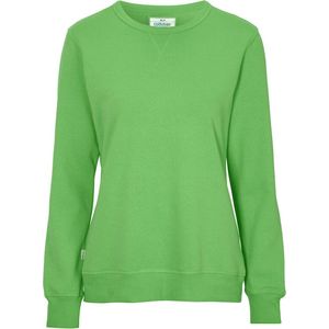 Cottover SWEATER CREW NECK LADY - GOTS GECERTIFICEERD 141004 - Groen - L