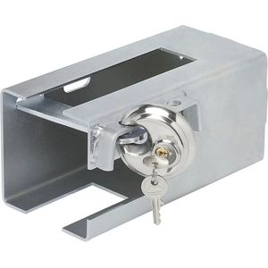 VCTparts® Universele Aanhanger Koppelingsslot 110x110mm Metaal met Discusslot
