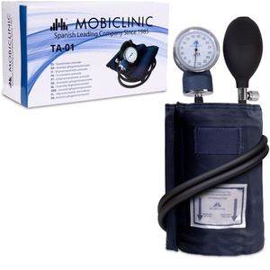 Mobiclinic - TA-01 - Handbloeddrukmeter - Blauw - Handmatige Bloeddrukmeter - Aneroid
