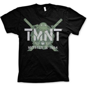 Teenage Mutant Ninja Turtles Heren Tshirt -XL- Mutated In 1984 Zwart