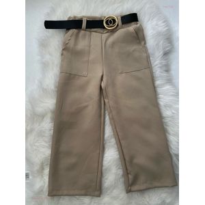 Beige - Kostuum - Maat - 116