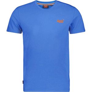 Superdry Essential Logo Emb Tee Heren T-shirt - Lichtblauw - Maat 3XL