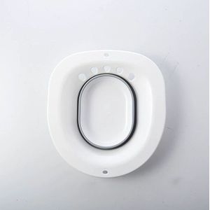 1 stuk grijs bidet opvouwbaar hurkvrij gynaecologisch opsluitingsbekken zwangere vrouwen wastafel billen medicijnbekken anorectale postoperatieve zorgbekken
