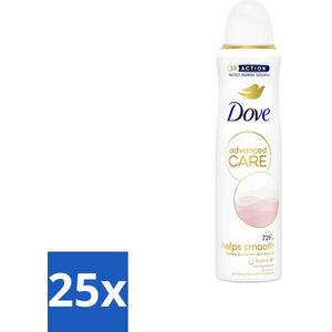 Dove Deodorant Spray - Advanced Care - For Smooth Skin - 150 ml - Bulkverpakking - 25 stuks