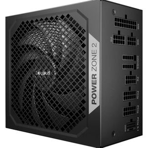 be quiet! Power Zone 2 850W - Voeding - ATX12V 3.1, EPS12V 2.92 - 80 Plus Platinum (115V) - 850 Watt - Modulair - 100-240V - Semi-passieve Zero RPM - PCIe 5.1 - zwart