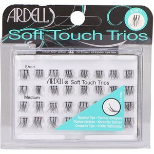 Ardell Medium Short Eyelash Tufts - Oogmake-up - Soft Touch Trios, 32 stuks.