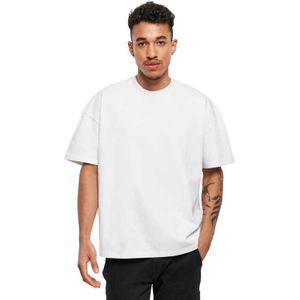 Build your Brand - Ultra Heavy Cotton Box Tee BY163 - T-shirt - Wit