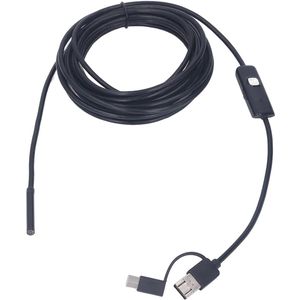 Wireless Endoscope, Waterproof WiFi Endoscope Inspection Camera for iOS Smartphones, 3m