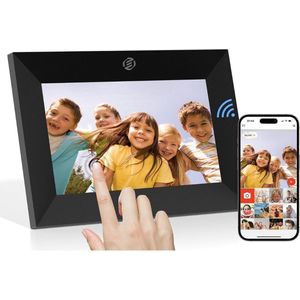 Equivera Digitale Fotolijst - 7 Inch - WiFi - HD - Aanraakscherm