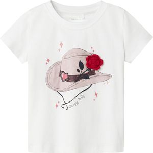 NAME IT - NMFKITTY SS TOP BOX - Meisjes - Blouses