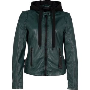 Gipsy G2W Alya Dames Lederen jas - donkergroen - M
