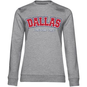 Hybris Dallas Girly Sweatshirt Damen Heather-Grey-L