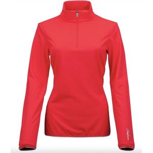 Falcon Flashlight Skipully - Wintersportpully Voor Dames - 1/2 Zip - Coccinella - XL