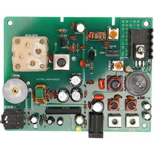 Adjustable Middle Wave Transmitter Set Sound Amplification, Oscillation Source, High Frequency Gain Transmitting Frequency: 530‑1600 KHZ, Power Supply: 9V2A DC, Antenna: 1.5 or 2.5 Square