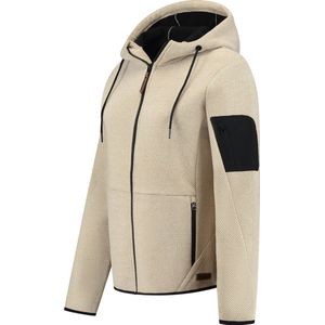 Travelin' Tove - Outdoorvest voor dames - Met ritszakken - Cardigan - Taupe