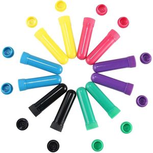 Zeynomax - Neusinhalator met 12 stuks essentiële olie lonten voor aromatherapie - Ontspanning & Verlichting