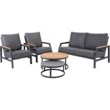 Taste by 4 Seasons Ravenna loungeset 5-delig - Stonic loungetafels