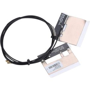 Allecto Plus - Antenne Verlengkabel IPEX MHF4 Generatie 4 WiFi Kabelset Zwart - 2 Stuks.