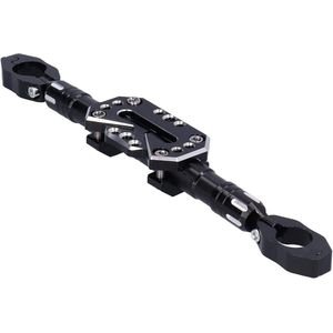 Balansstang voor motorfiets 7/8in 22mm - Kruisbalansstang voor motorfietsstuur versterken - Multifunctionele verlengstang motorfiets - Accessoires voor het versterken van hendels