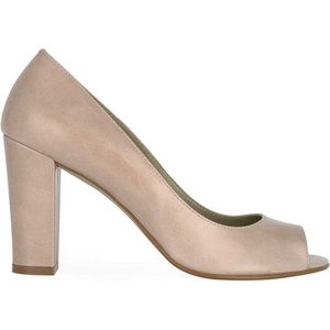 Noë Shoes Nicoline Peeptoe Nude