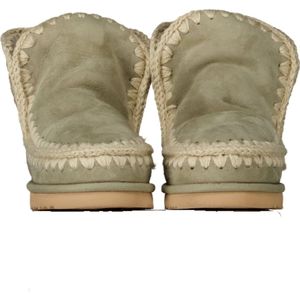 Mou - Eskimo 18 - Pantoffels - Lichtgroen - Glitter Logo