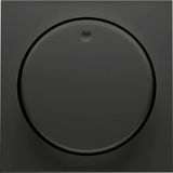 PEHA BADORA draaiknop dimmer Mat zwart D 11.810.193 HR